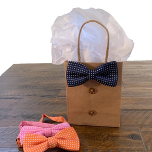 Bow Tie Gift Bags - Tiny